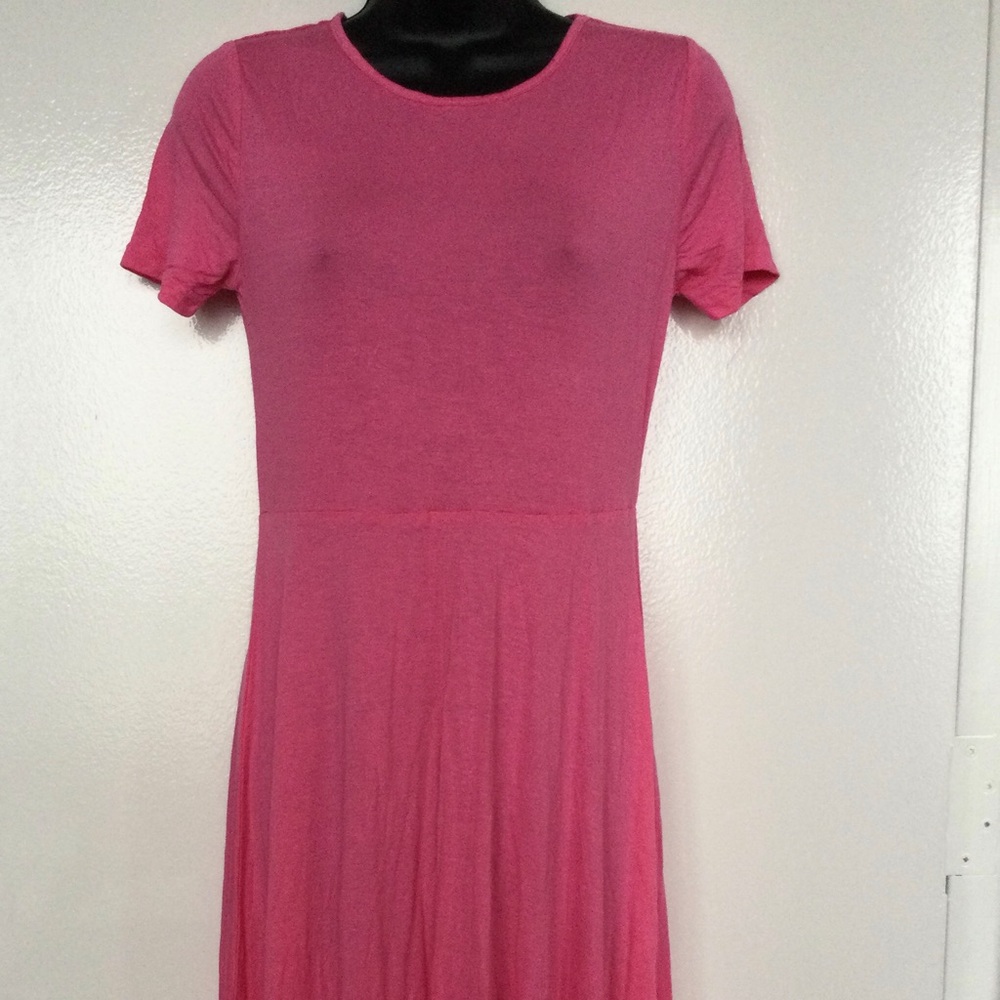 Elegant Pink Women's Dress